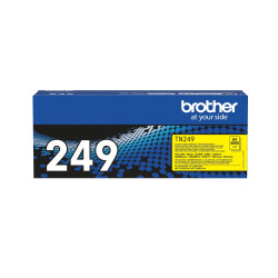 TONER LASER ORIGINAL BROTHER TN249Y JAUNE 4000 PAGES