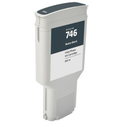 CARTOUCHE JET D'ENCRE GENERIQUE HP P2V83A / 746 NOIR MATT 300ML