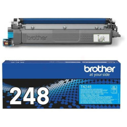 TONER LASER ORIGINAL BROTHER TN248C CYAN 1000 PAGES