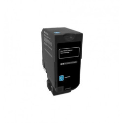 TONER LASER ORIGINAL LEXMARK 74C2HC0 CYAN 12000 PAGES