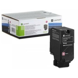 TONER LASER ORIGINAL LEXMARK 74C2HM0 MAGENTA 12000 PAGES