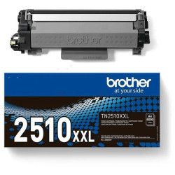 TONER LASER ORIGINAL BROTHER TN2510XXL NOIR 5000 PAGES