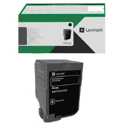 TONER LASER ORIGINAL LEXMARK 71C20K0 CS730 / CS735 NOIR 5000 PAGES