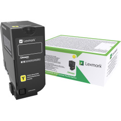 TONER LASER ORIGINAL LEXMARK 71C20Y0 CS730 / CS735 JAUNE 5000 PAGES
