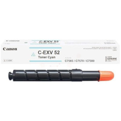 TONER ORIGINAL CANON CEXV52 / C-EXV52 / 0999C002 CYAN 66500 PAGES
