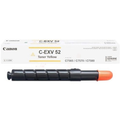 TONER ORIGINAL CANON CEXV52 / C-EXV52 / 1001C002 JAUNE 66500 PAGES