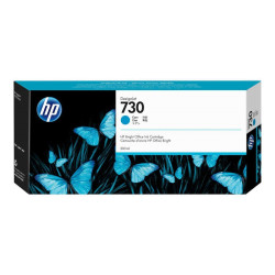 CARTOUCHE ORIGINAL HP 730 / P2V68A CYAN 300ML
