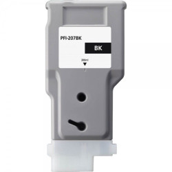 CARTOUCHE GENERIQUE CANON PFI207 / PFI-I207 / 8789B001 NOIR 300ML
