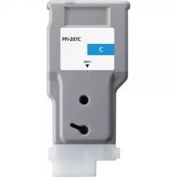 CARTOUCHE GENERIQUE CANON PFI207 / PFI-I207 / 8790B001 CYAN 300ML