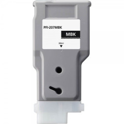 CARTOUCHE GENERIQUE CANON PFI207 / PFI-I207 / 8788B001 NOIR MAT 300ML