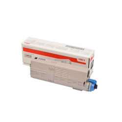 TONER LASER ORIGINAL OKI C532 / C542 / 46490404 NOIR 1500 PAGES