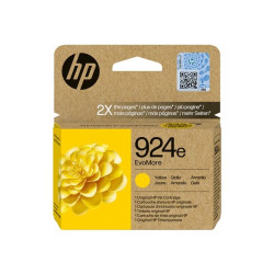 CARTOUCHE JET D'ENCRE ORIGINAL HP 4K0U9NE / N°924E JAUNE 800 PAGES