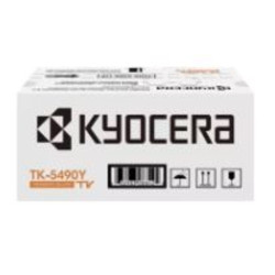 TONER ORIGINAL KYOCERA TK5490Y/ TK-5490Y/ 1T0C22ANL1 JAUNE 4200 PAGES