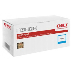 TAMBOUR ORIGINAL OKI C824 / C834 / C844 - 46857507 CYAN 30000 PAGES