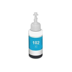BOUTEILLE GENERIQUE EPSON 102/ 103/ 104 / 105 / 107 / T6732 CYAN 70ML