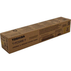TONER ORIGINAL TOSHIBA T-FC330Y / 6AG00009143 JAUNE 15000 PAGES