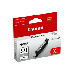 CARTOUCHE JET D'ENCRE ORIGINAL CANON CLI571XL / 0335C001 GRISE 10.8ML