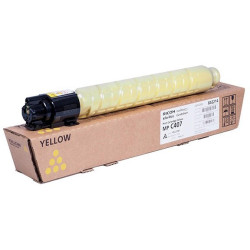 TONER LASER ORIGINAL RICOH MPC-407 / MPC407 / 842214 JAUNE 8000 PAGES