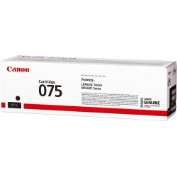 TONER LASER ORIGINAL CANON CRG075BK / 6365C002 NOIR 1400 PAGES