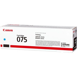 TONER LASER ORIGINAL CANON CRG075C / 6364C002 CYAN 1300 PAGES