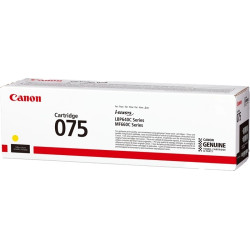 TONER LASER ORIGINAL CANON CRG075Y / 6362C002 JAUNE 1300 PAGES