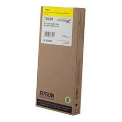 CARTOUCHE JET D'ENCRE ORIGINAL EPSON T6924 JAUNE 110ML