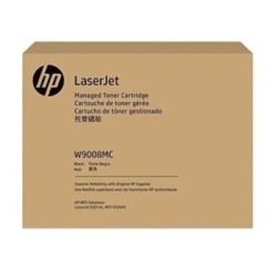 TONER LASER ORIGINAL HP W9008MC NOIR 23000 PAGES