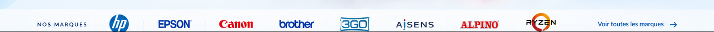 Nos marques : HP, Epson, Canon, Brother et autres